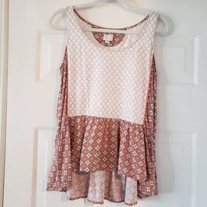 Anthropologie Boho Top